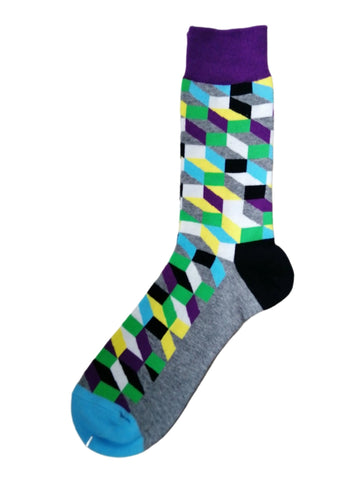 3D Slabs (7) Socks - AJ