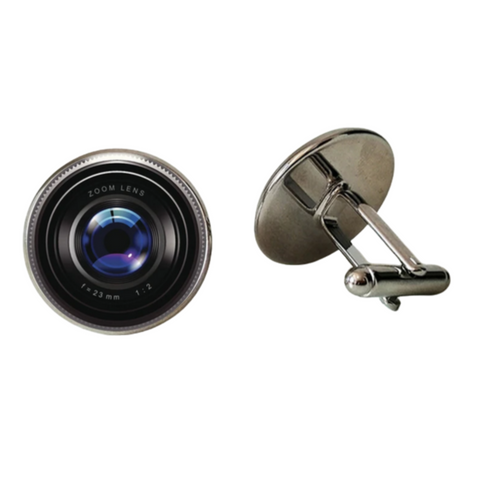 Novelty Camera Lens Cufflinks
