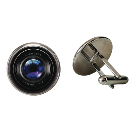 Novelty Camera Lens Cufflink