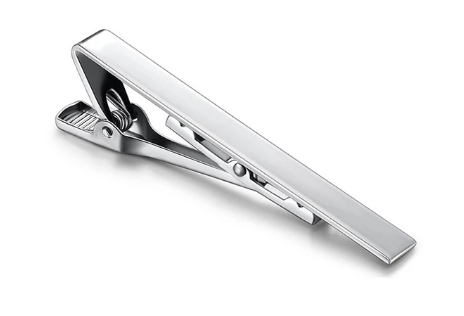 Classic Silver Tie Clip