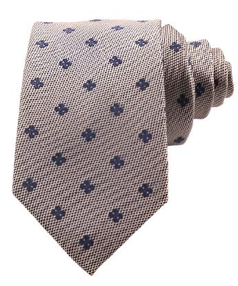 Abstract Cross Flower Skinny Tie - AJ