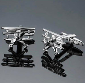 Airplane 3 Cufflinks - AJ