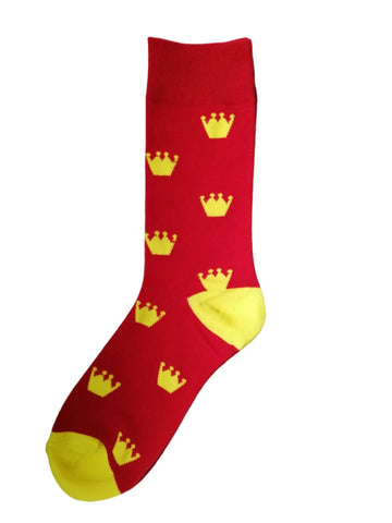 "Always wear your crown" Socks - AJ