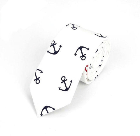 Anchor Skinny Tie 1 - AJ