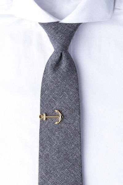 Anchor Tie Clip (Gold 4cm) - AJ
