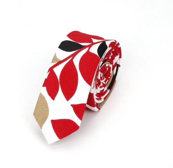 Autumn leaves Skinny Tie - AJ