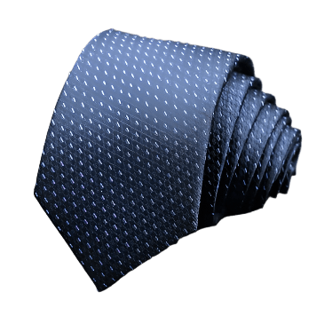 Blue Accents Grid Skinny Tie - AJ