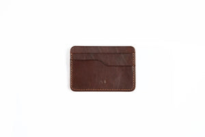 Everett Leather cardholder in Brown [LC] - AJ