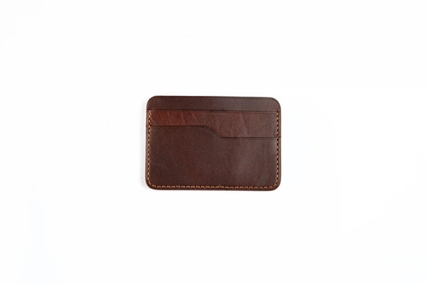 Everett Leather cardholder in Brown [LC] - AJ