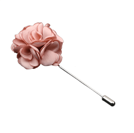 Melon Flower Fabric Lapel Pin - AJ