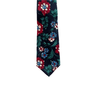 "The garden" Floral Silk Slim Tie - AJ