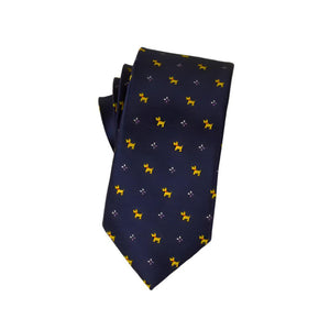 "The Yellow Pup" Skinny Tie - AJ