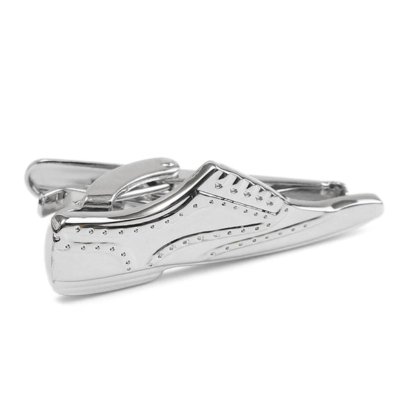 Silver Wingtip Tie Clip