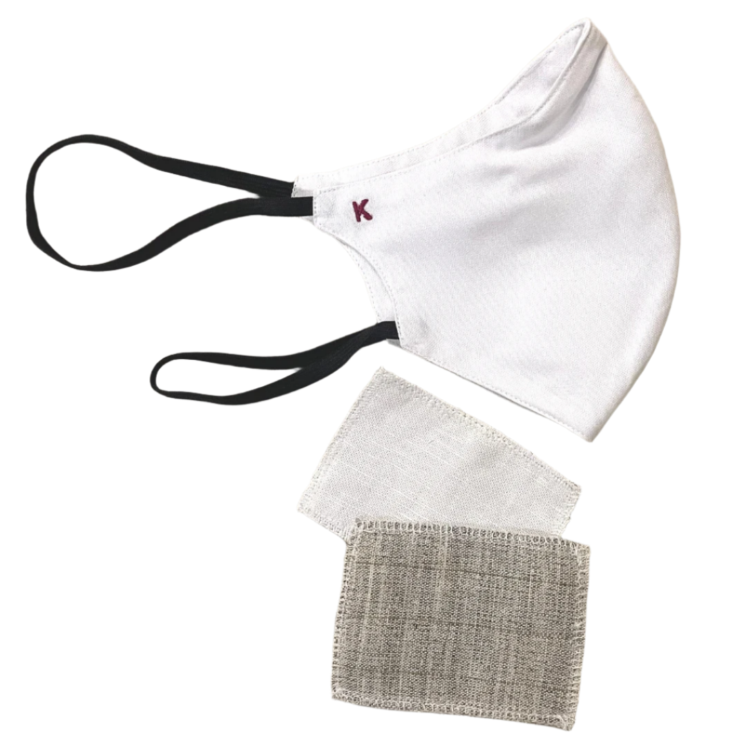 Kingsman Handmade Face Mask White
