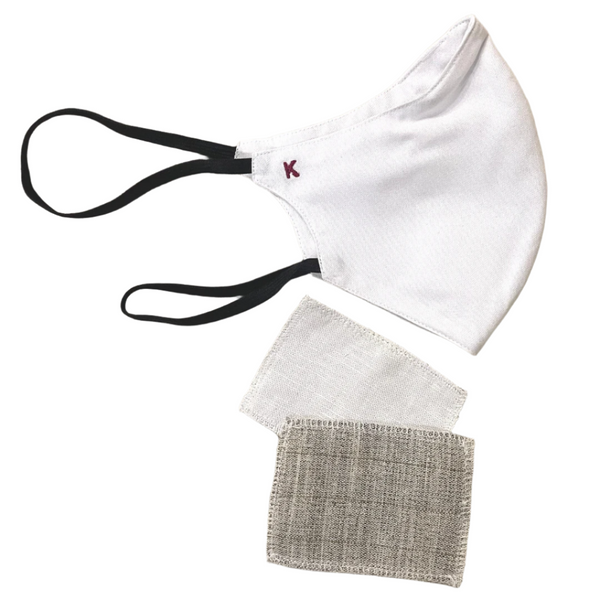 Kingsman Handmade Face Mask White