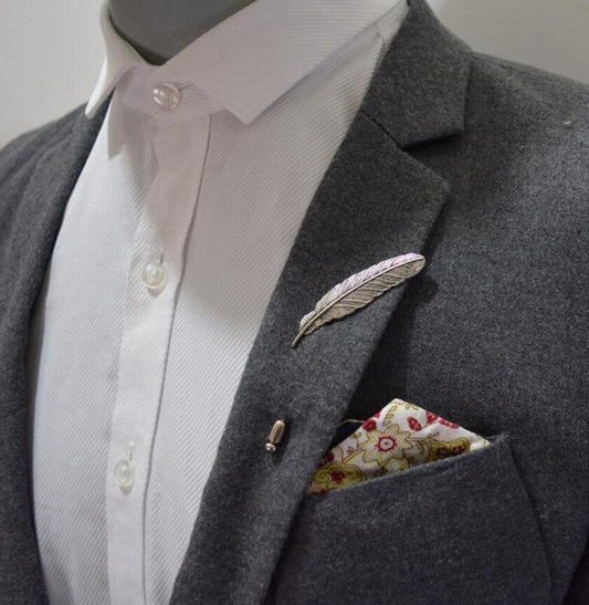 Feather Lapel Pin