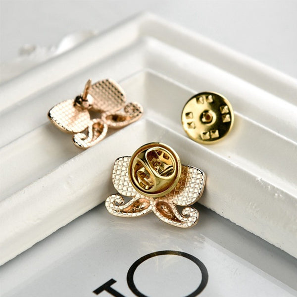 Glasses Moustache Lapel Pin