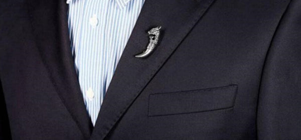 Wolf Tooth Lapel Pin