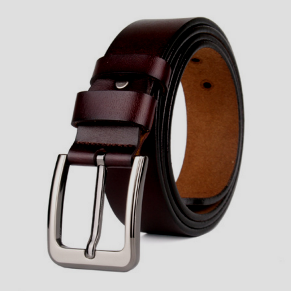 Casual Auburn Brown Jeans Belt (1)