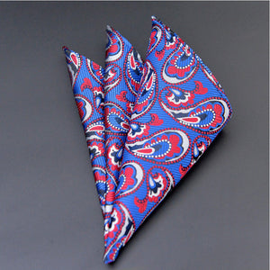 Seamless Paisley Pattern Pocket Square