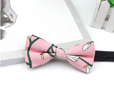 Floral Bow Tie