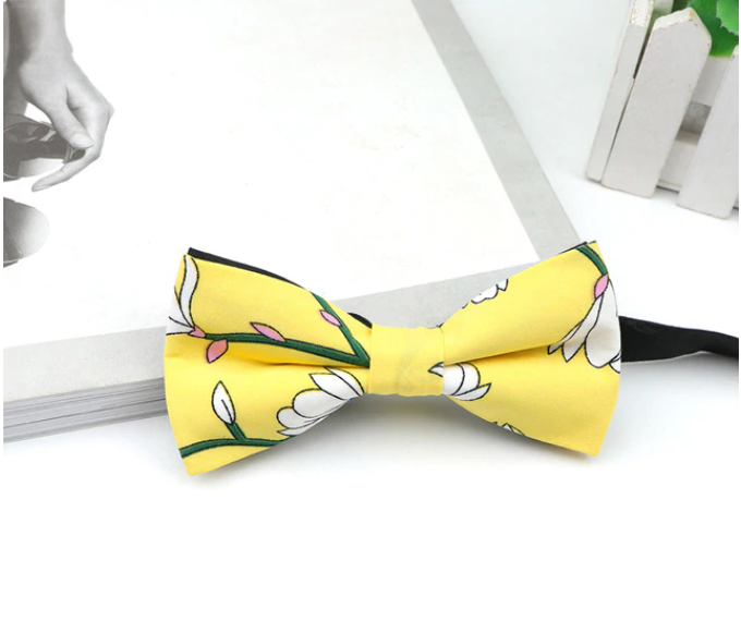 Floral Bow Tie