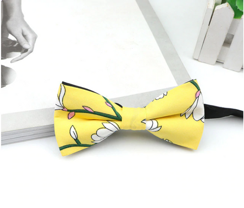 Floral Bow Tie