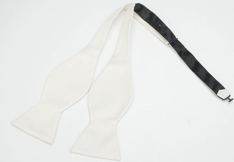 Off White Self Bow Tie