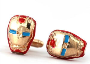 Ironman Enamel Cufflinks