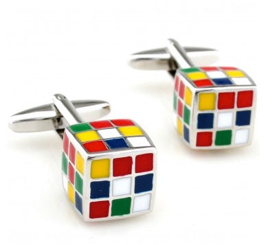 Rubiks Cube Cufflinks
