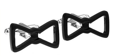 Bow outline Cufflink