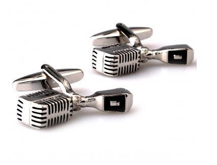 Vintage Microphone Cufflinks