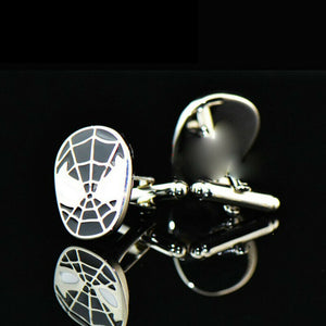 Spider man monochrome Cufflinks