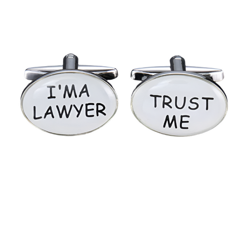 Lawyer Enamel Cufflinks