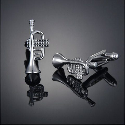 Trumpet Cufflink