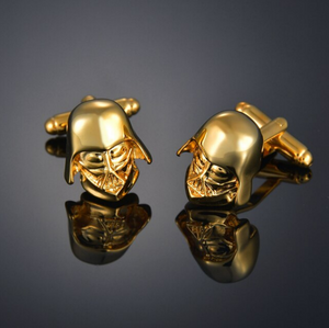 Gold Darth Vader Star Wars Cufflink