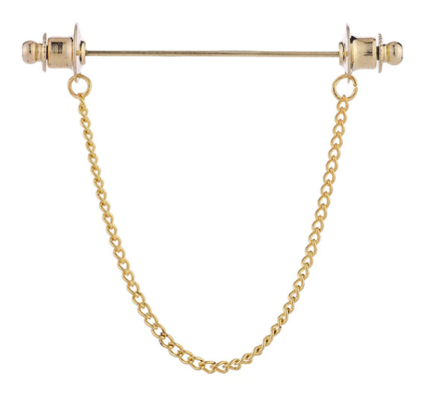 Gold Medieval Collar Bar Chain