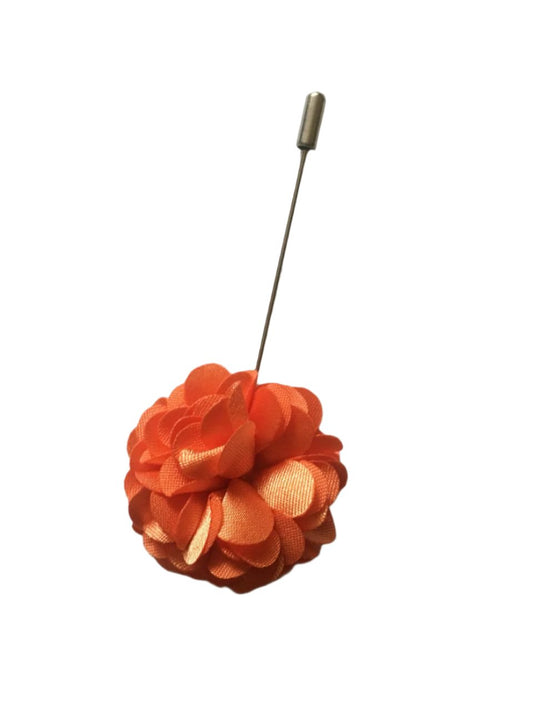 Melon Flower Fabric Lapel Pin