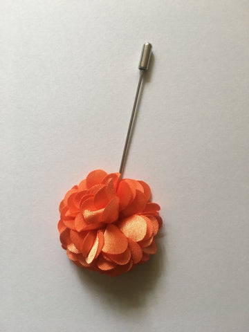 Melon Flower Fabric Lapel Pin