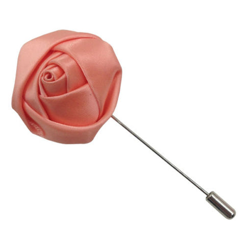 Melon Satin Lapel Pin