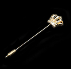 Crown Lapel Pin
