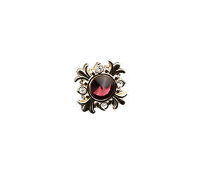 Studded Shield Lapel Pin