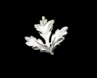 Silver Maple Leaf Lapel Pin