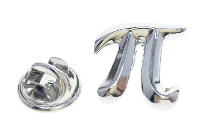 Pi Lapel Pin