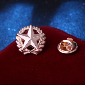 Gold Star Medal Lapel Pin