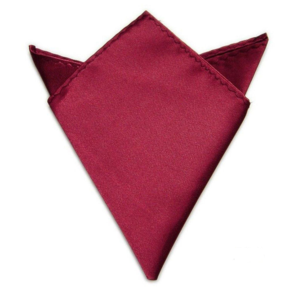 Wine Red Pocket Square
