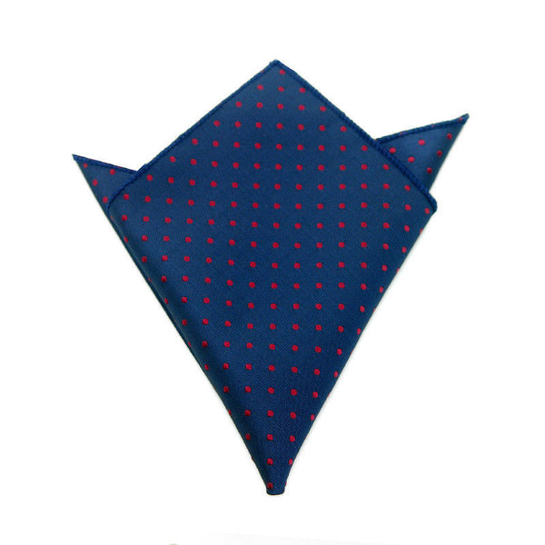 Red Polka Dots Pocket Square