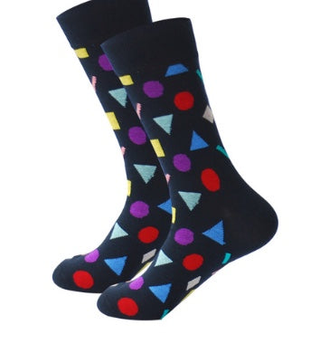 Geometric Shapes Socks