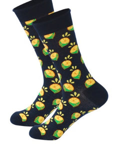 Lemon Squeeze Socks