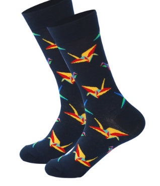 Paper Crane Socks
